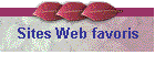 Sites Web favoris